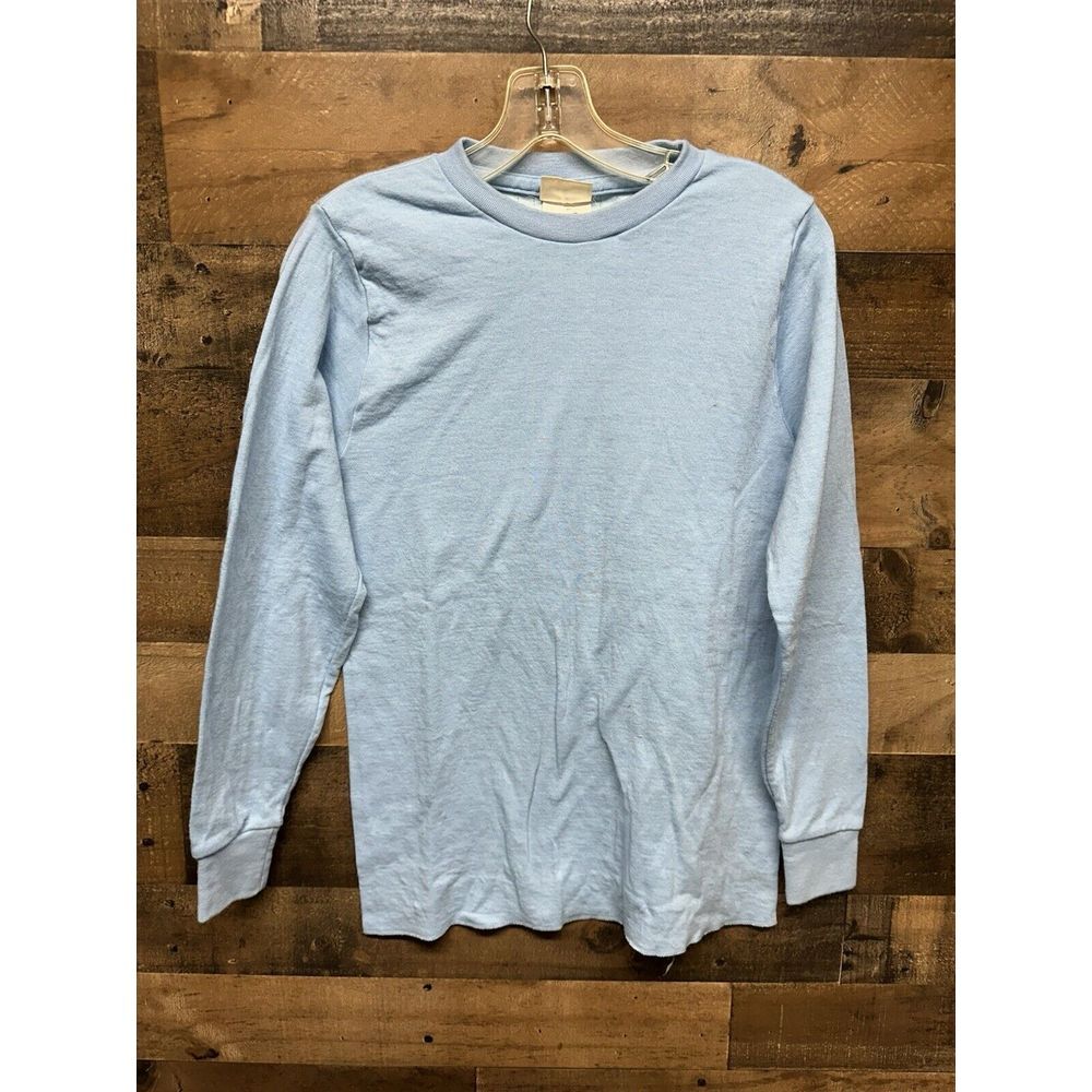 L.L. Bean Women's Wool Long Sleeve T-Shirt Size Medium *Made‎ in USA*